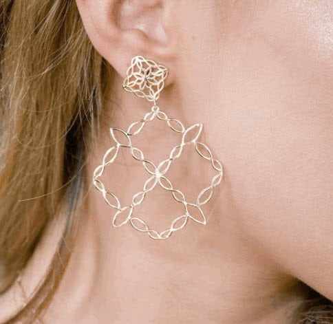 Bloom Statement Earrings - Southern Belle Boutique
