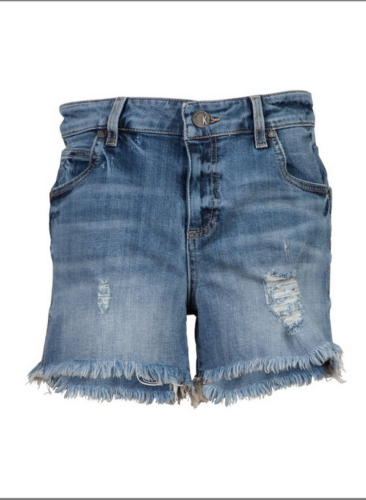 Gidget High Rise Fray Short - Traveler - Southern Belle Boutique