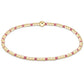 Hope Sincerity Pattern 2mm Bead Bracelet - Bright Pink - Southern Belle Boutique