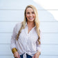 Time Will Tell Taupe Shirt