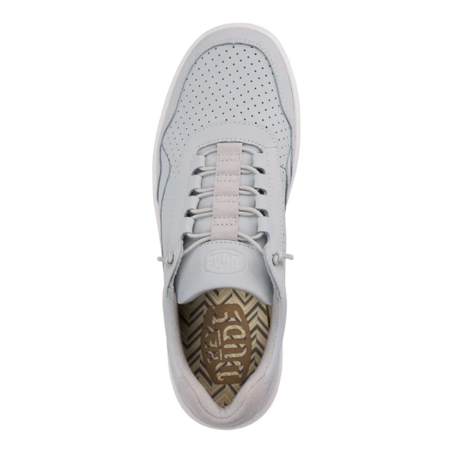 Hudson M Leather White - Southern Belle Boutique