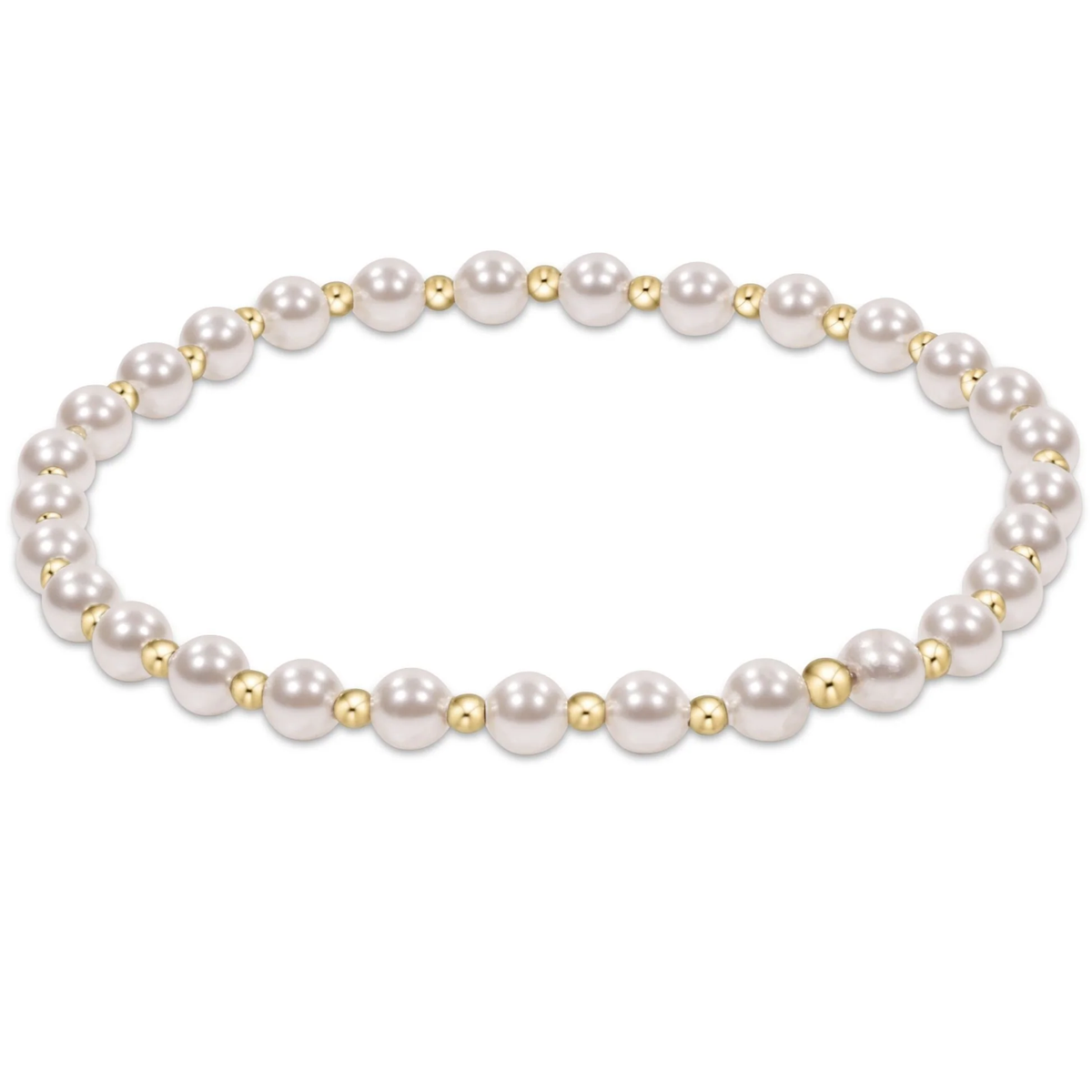 Grateful Pearl 4mm Bracelet (EXTENDS)