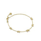 Lillia Butterfly Enamel Delicate Chain Bracelet Gold Pink Enamel