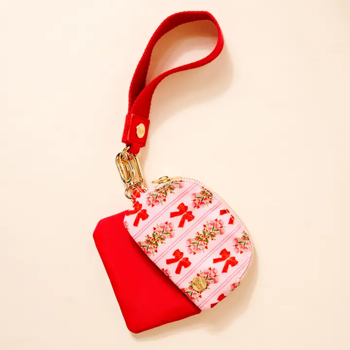 Dynamic Duo Pouch Wristlet-Oh So Merry - Southern Belle Boutique