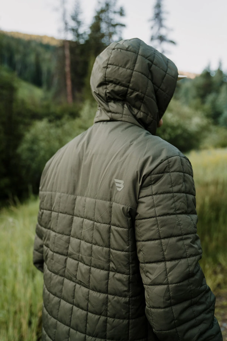 Puffer Jacket - Mallard Green