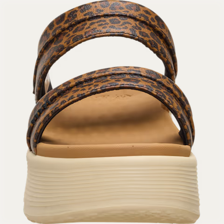 Austin Slide Classic - Tan Leopard - Southern Belle Boutique