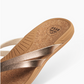 Pacific Joy Leather Flip Flop - Golden Hour - Southern Belle Boutique