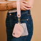 Dynamic Duo Pouch Luxe Wristlet-Rosé All Day - Southern Belle Boutique