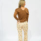 Let's Rodeo Motif Flare Pants - Southern Belle Boutique