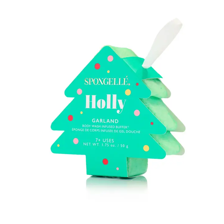 Spongelle’s® tree-shaped ornament body wash infused buffers - Southern Belle Boutique