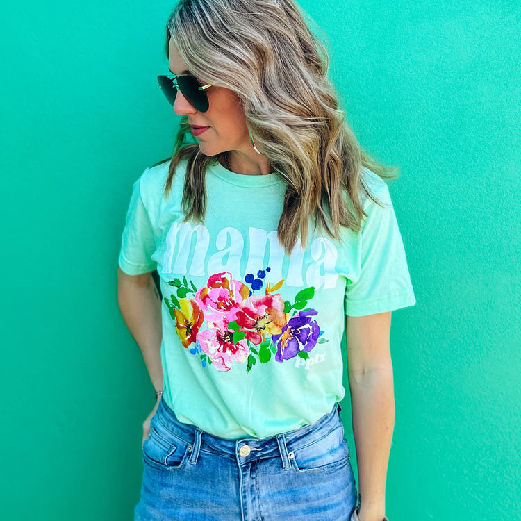 Floral Mama Watercolor Tee - Southern Belle Boutique