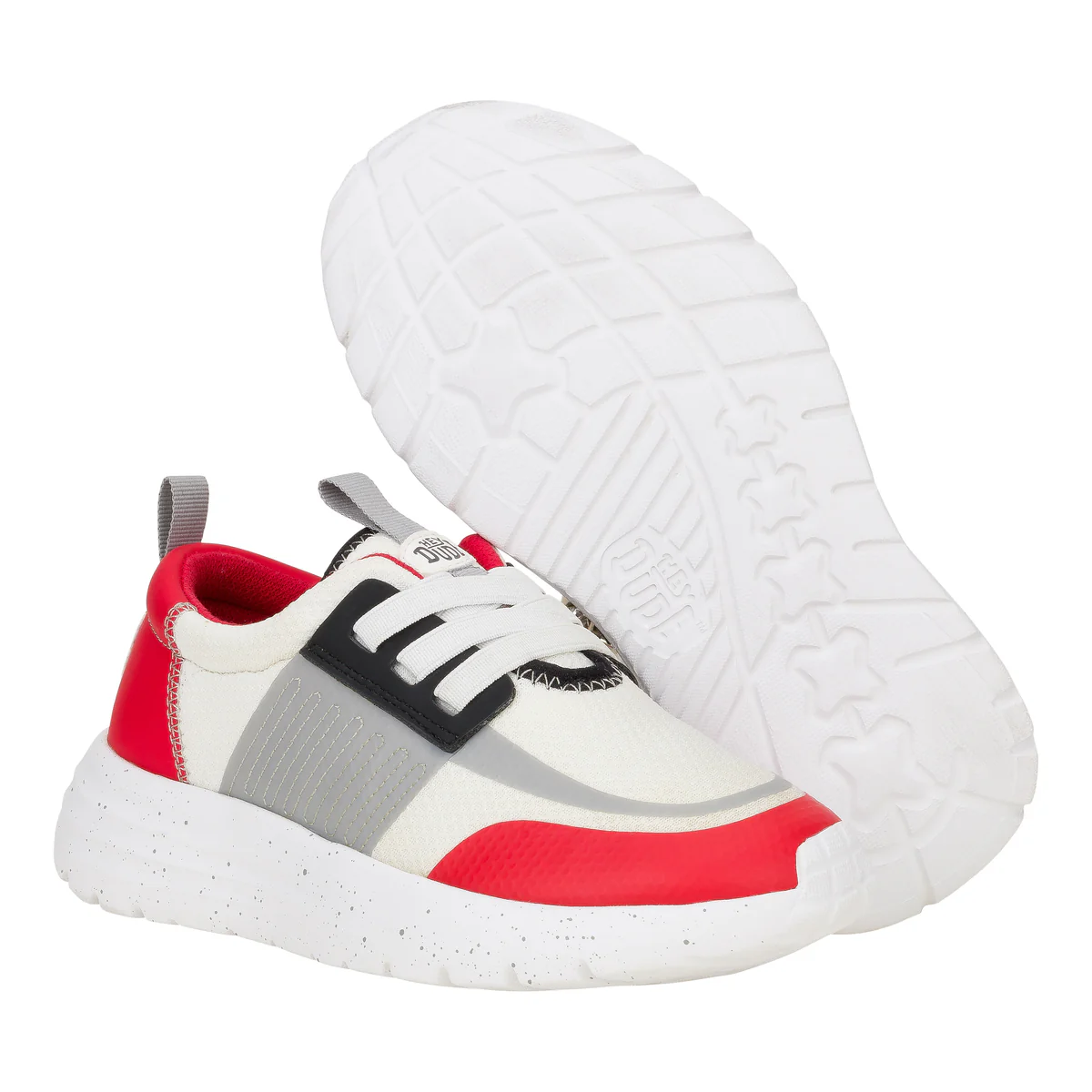 Sirocco Play Youth Colorblock - White Red - Southern Belle Boutique