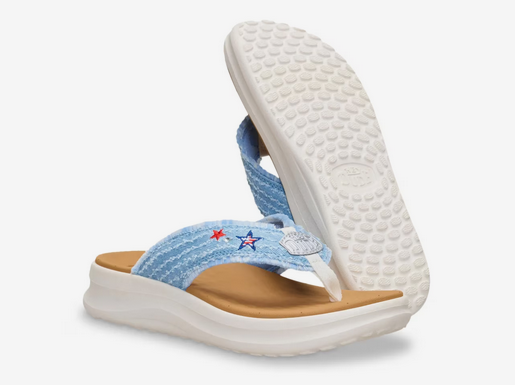 Tide Flip Flip - Denim Stars - Southern Belle Boutique