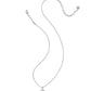 Dira Pearl Short Pendant Necklace - Silver Freshwater Cultured Pearl - Southern Belle Boutique