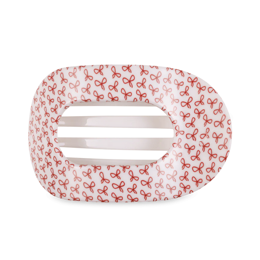 Santa Tucker Large Flat Round Clip - Southern Belle Boutique