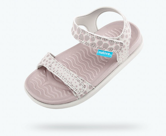 Charley Sandal Pink Grey Print - Southern Belle Boutique
