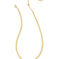 Abbie Beaded Necklace Gold Azalea Illusion