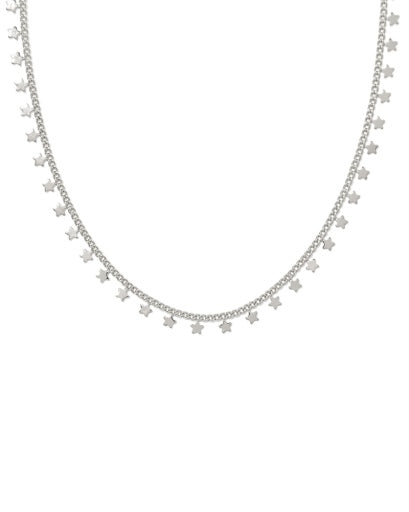 Parker Star Strand Necklace Silver - Southern Belle Boutique