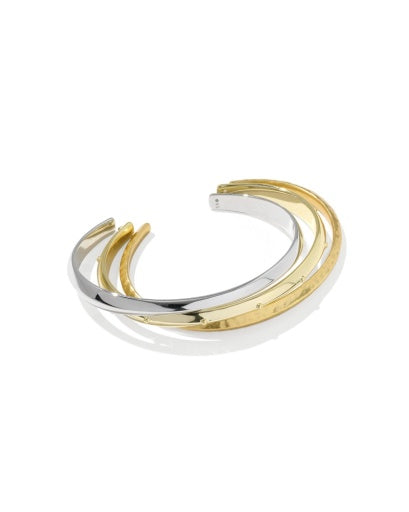 Oakland Set Of 3 Cuff Bracelets - Mixed Metal - Southern Belle Boutique