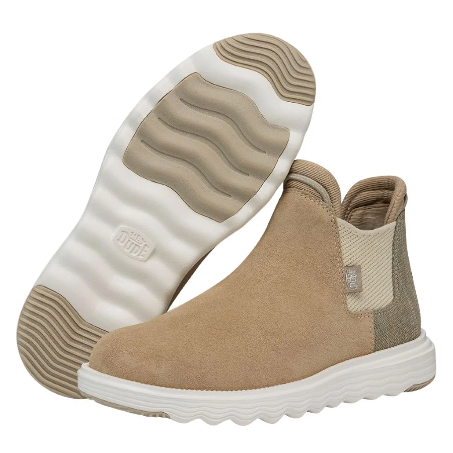 Branson Boot - Suede Tan - Southern Belle Boutique