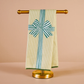 Holiday Gift Bow Green Waffle Tea Towel - Southern Belle Boutique