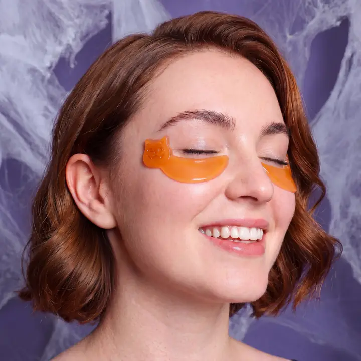Halloween Pumpking Treat Hydrogel Undereye Patches - Southern Belle Boutique