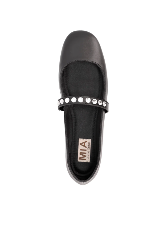 Karolin Mary Jane Flat - Black - Southern Belle Boutique