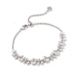 Rosalie Tennis Bracelet - Silver White Crystal - Southern Belle Boutique