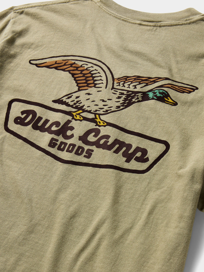 Duck Camp Shop Tee - Vintage Khaki - Southern Belle Boutique