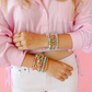 Turks Pearl Gemstone Bracelet - Southern Belle Boutique