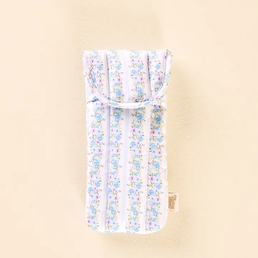 Sunglasses Case-Petal Parade Blue - Southern Belle Boutique