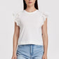 Kiara Top - White - Southern Belle Boutique