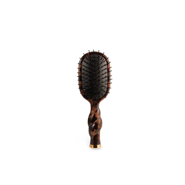 Mini Detangler Hair Brush - Medium Hair - Tortoise - Southern Belle Boutique