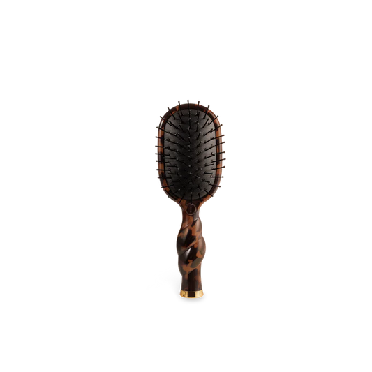 Mini Detangler Hair Brush - Medium Hair - Tortoise - Southern Belle Boutique