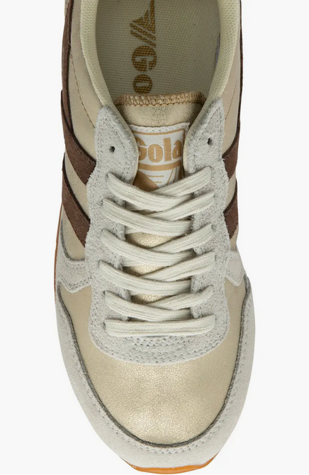 Daktona Blaze Trainer Gold/Dark Brown/Cameo - Southern Belle Boutique