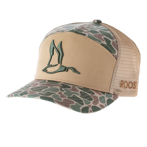 Youth Roost 7 Panel 3D Puff Duck Logo Hat