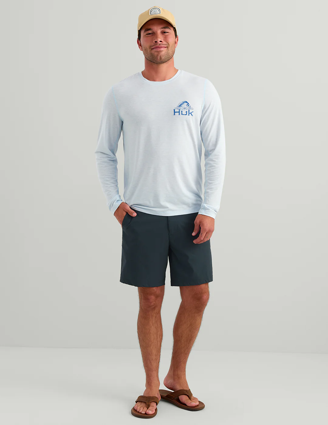 Drift Short 8" - Sea Storm - Southern Belle Boutique