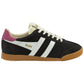 Elan Trainer Black/Off White/Fuchsia Sneaker