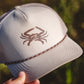 Drifter 5 Panel Snapback Hat - Khaki