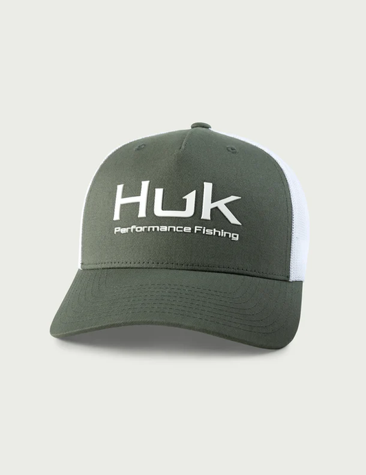 Performance Fishing Trucker Hat - Moss