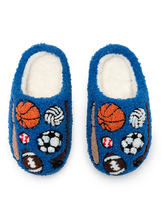 Kids Sports Slippers - Southern Belle Boutique