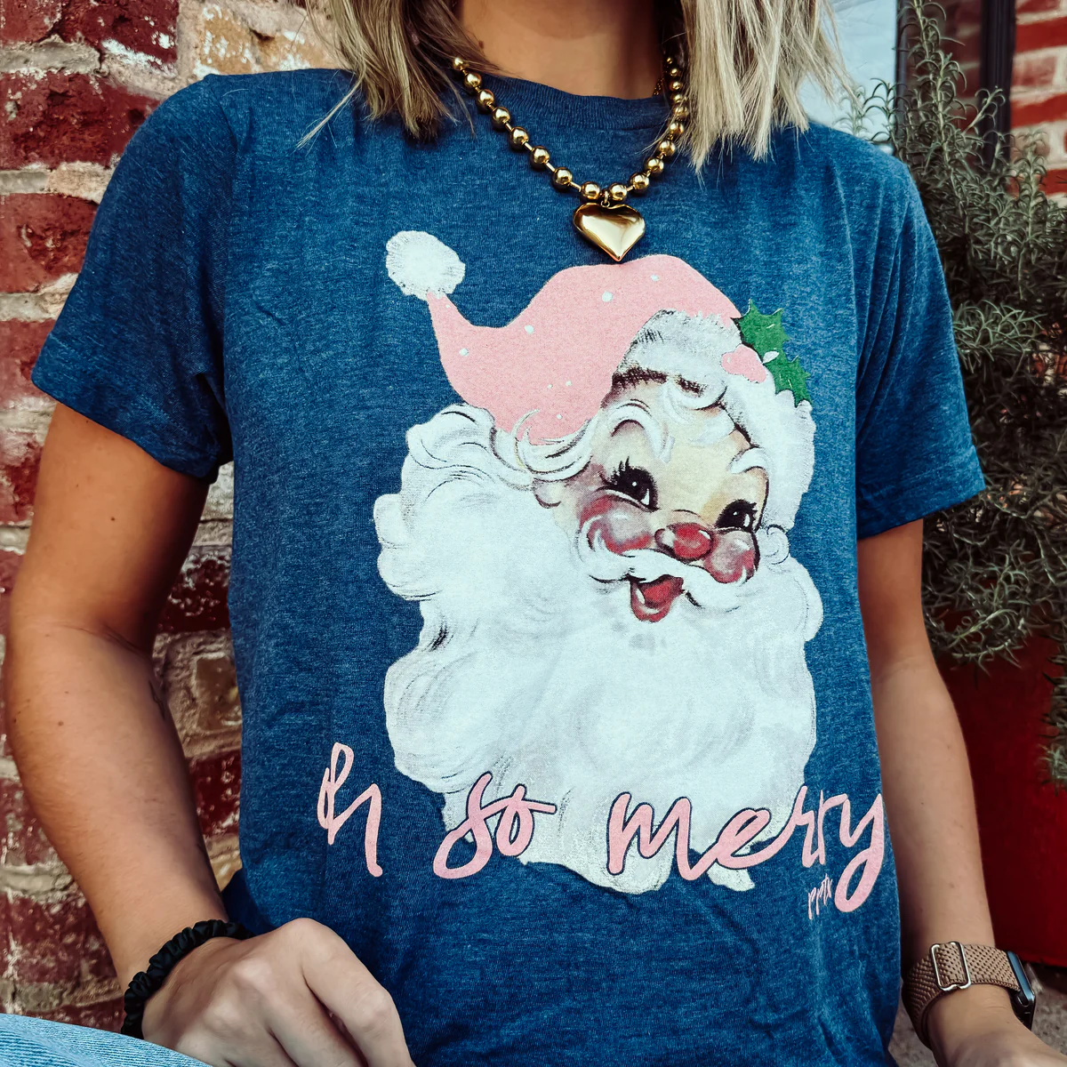Santa Oh so Merry Tee - Southern Belle Boutique