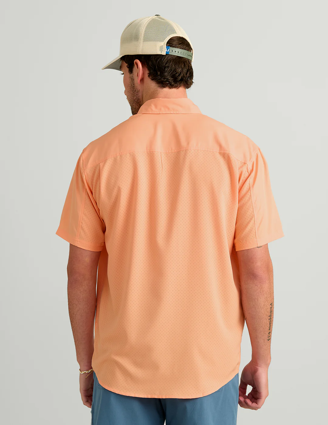 Tide Point Short Sleeve Button-Down - Coral Reef - Southern Belle Boutique