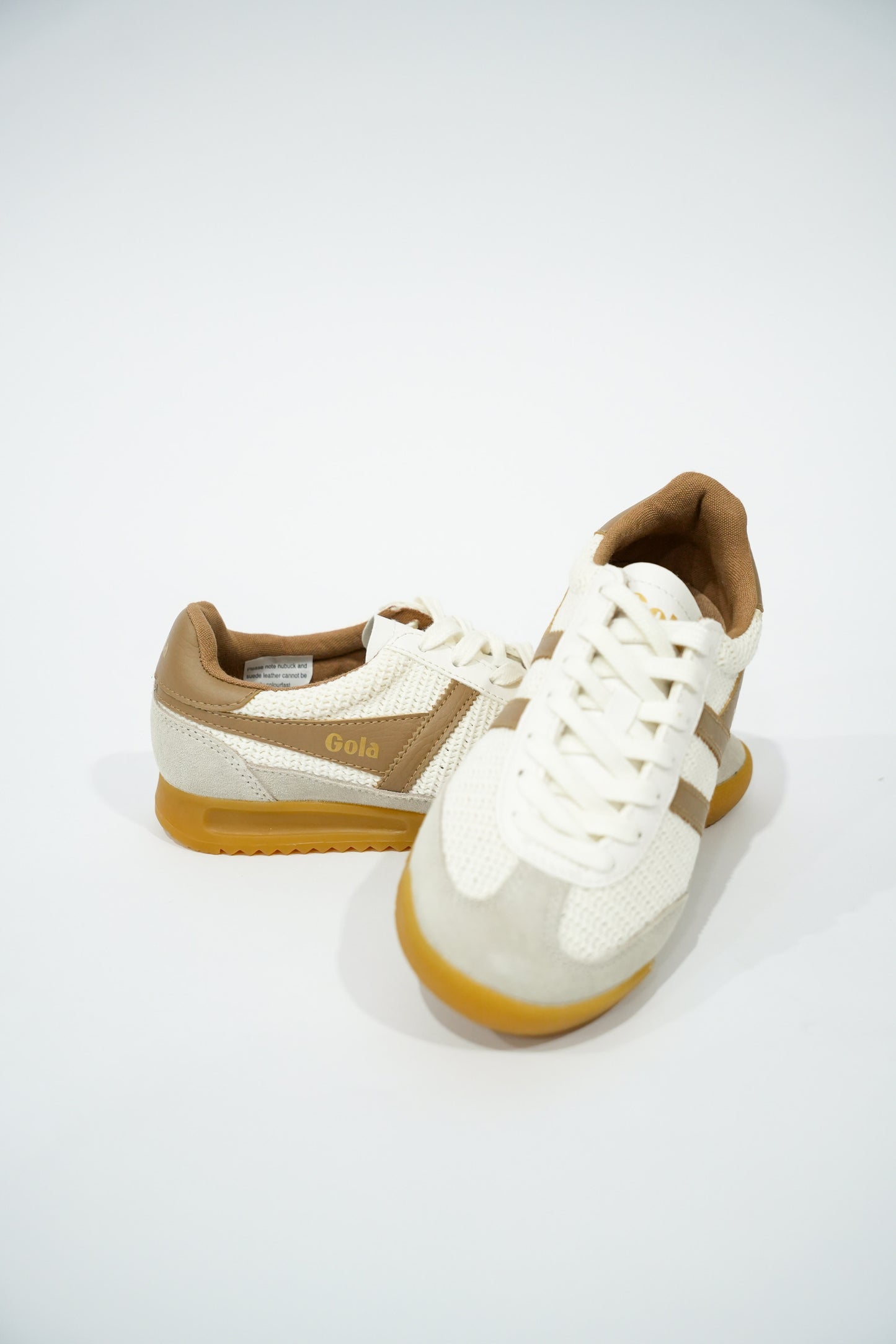 Tornado Zephry Trainer Off White/Caramel Sneaker - Southern Belle Boutique