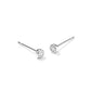 Arlene Stud Earring Set - Silver White CZ - Southern Belle Boutique