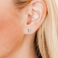 Screwback Stud Earrings - Billie Butterfly Silver - Southern Belle Boutique