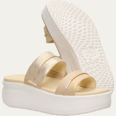 Austin Slide Classic - Champagne Metallic - Southern Belle Boutique