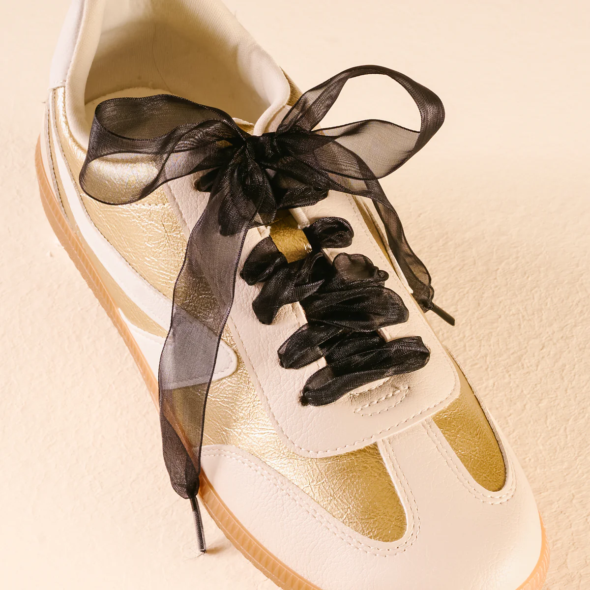 Step It Up Shoelaces - Sheer Black