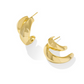 Liana Double Hoop Earrings- Gold