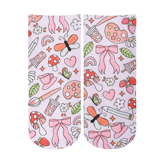 Ankle Socks - Pink Inspirations